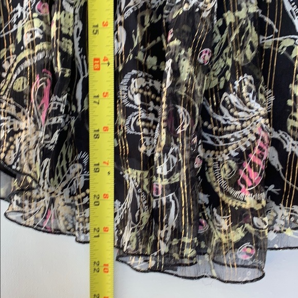 Express Silk strapless Shirt Size 8 super cute - Picture 5 of 8